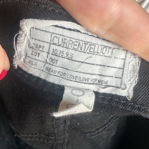 $184 Current / Elliot The High Waist Stiletto in Jet Black size 30 REVOLVE - Picture 7 of 8